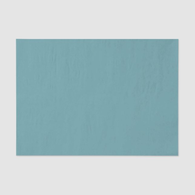 Papel De Seda Fondo Verde azulado sencillo (Anverso)