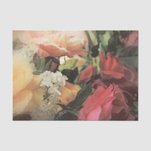 Papel De Seda fondo vibrante del vintage floral del arte con