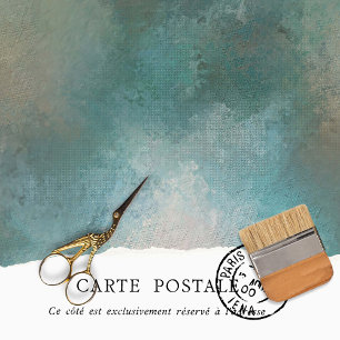 Papel De Seda Fondo vintage rústico textura aqua decoupage 