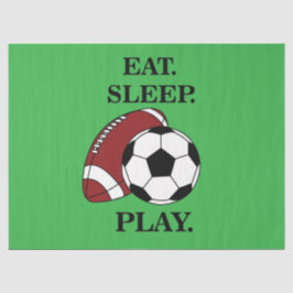 Papel De Seda Football Soccer Player Coach Birthday