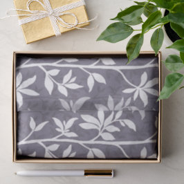 Papel De Seda Forest Breeze Minimalist Botanical Silhouette Lav