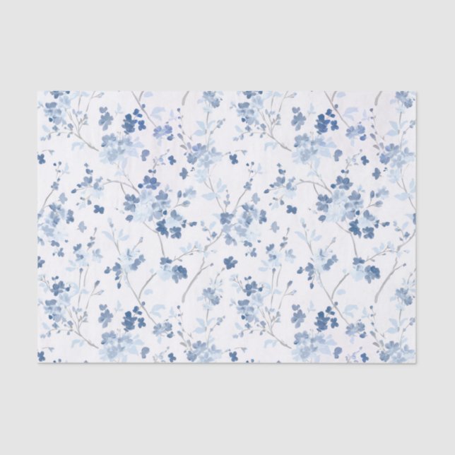 Papel De Seda forget me not tissue paper (Anverso)