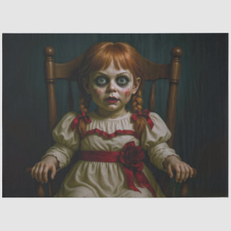 Papel De Seda "Forgotten Doll" Tissue Paper – Creepy Vintage