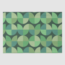 Papel De Seda Formas geométricas modernistas de mediados de sigl