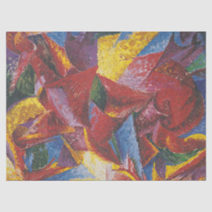 Papel De Seda Formas plásticas de un caballo - Umberto Boccioni