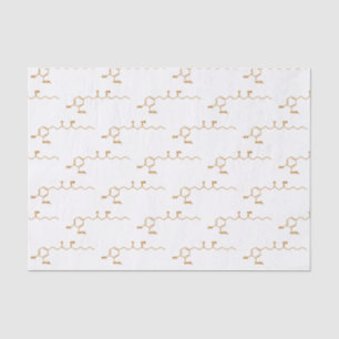 Papel De Seda Fórmula química de la Molécula Ginger Gingerol