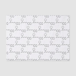 Papel De Seda Fórmula química molecular de pimienta negra