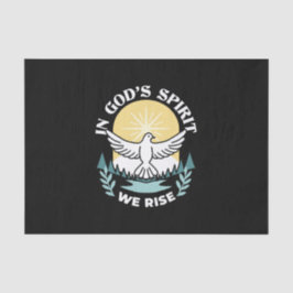 Papel De Seda Fortaleza espiritual en Dios - Levantando a los cr