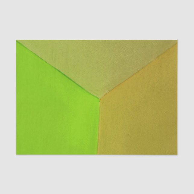 Papel De Seda Foto configurativa geométrica moderna (Anverso)