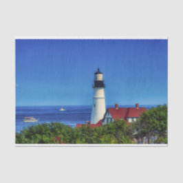 Papel De Seda Foto de Maine Portland Head Light