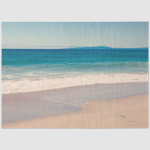 Papel De Seda Foto de playa océano azul escénico