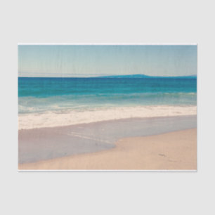 Papel De Seda Foto de playa océano azul escénico