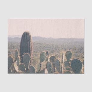 Papel De Seda Foto del paisaje de Boho del desierto de los