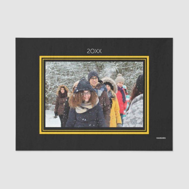 Papel De Seda Foto enmarcada de HAMbWG (Anverso)