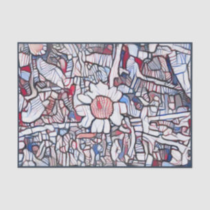 Papel De Seda Foto realzada de la humilde margarita