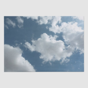 Papel De Seda Fotografía abstracta de cielo nublado