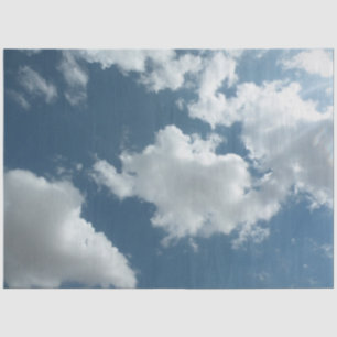 Papel De Seda Fotografía abstracta de cielo nublado