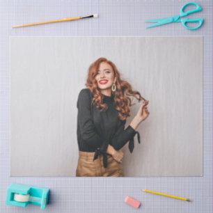 Papel De Seda Fotografía de Fiesta de fotos personalizado Selfie