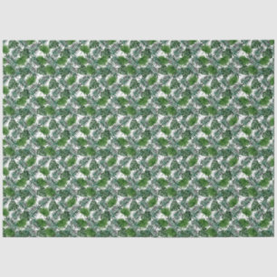 Papel De Seda Fotografía verde tropical deja desmoronamiento