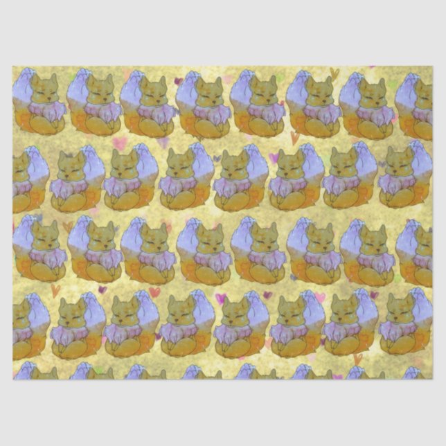 Papel De Seda Fox named Dice (Anverso)