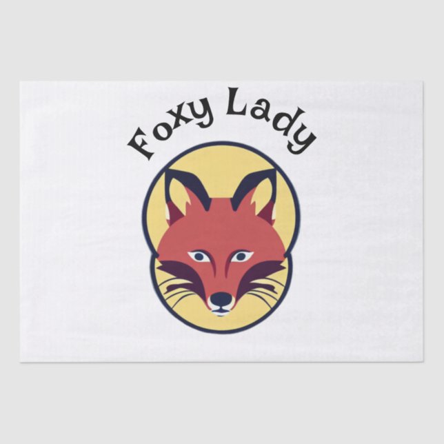 Papel De Seda Foxy Lady (Anverso)