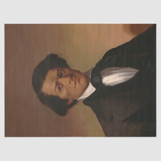 Papel De Seda Fr3d3rick Bailey Douglass: Leyenda de derechos civ (Anverso)