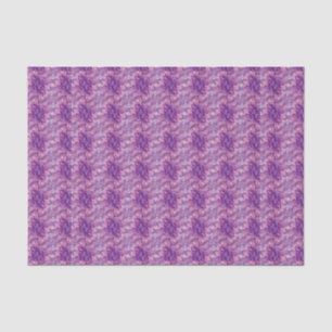 Papel De Seda Fractal Purple Daisies
