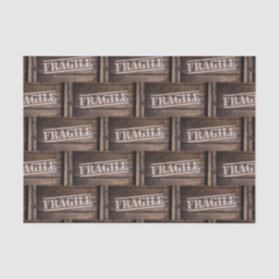 Papel De Seda Frágiles cráteres de madera