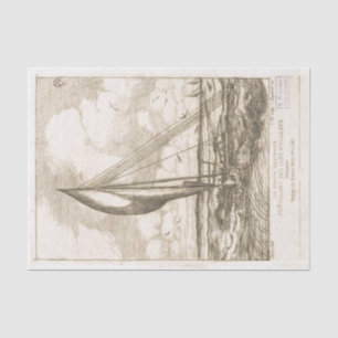 Papel De Seda Franceses comiendo velero en aguas abiertas