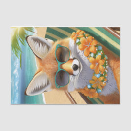 Papel De Seda Francie Fox en el paraíso, diversión de verano! Pa