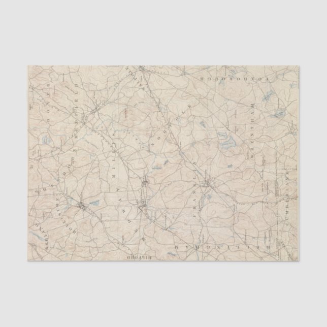 Papel De Seda Franklin, Massachusetts (Anverso)