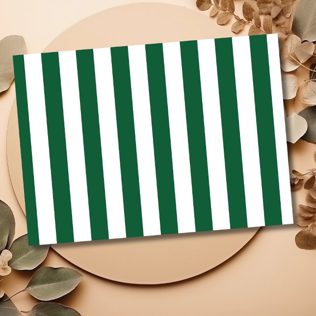 Papel De Seda Frasco clásico de época franjas verde y blanca (Subido por el creador)