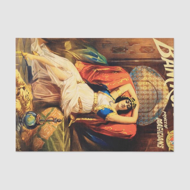 Papel De Seda Frederick Bancroft, príncipe de magos (Anverso)