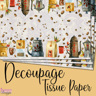 Papel De Seda Fresa café molienda jarra de jarra frijol frijol e