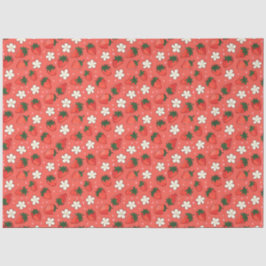 Papel De Seda Fresa roja