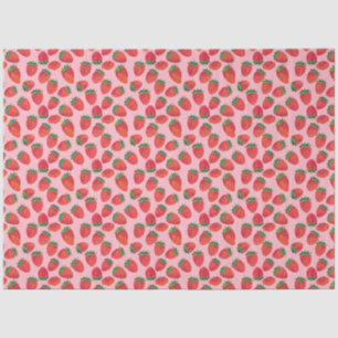 Papel De Seda Fresa rosa y roja