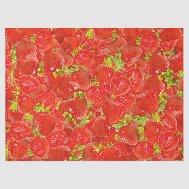 Papel De Seda Fresas (Anverso)