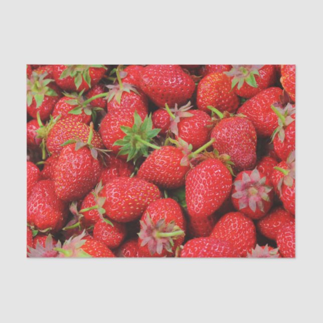 Papel De Seda Fresas (Anverso)