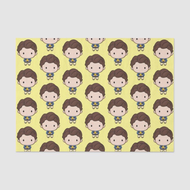 Papel De Seda FRIENDS™ | Chandler Chibi (Anverso)
