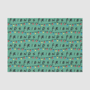 Papel De Seda FRIENDS™ Luces de Navidad Logo