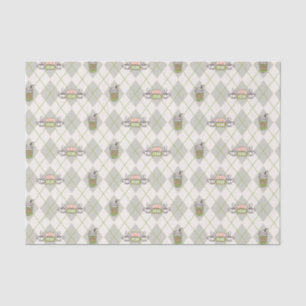 Papel De Seda FRIENDS™ Patrón de Argyle de Central Perk