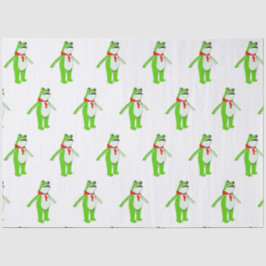 Papel De Seda Frog Christmas Holiday