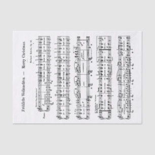 Papel De Seda Fröhliche Weihnachten Merry Christmas German