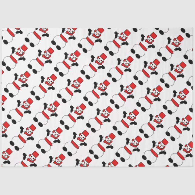 PAPEL DE SEDA FROSTY DA SNOWMAN (Anverso)