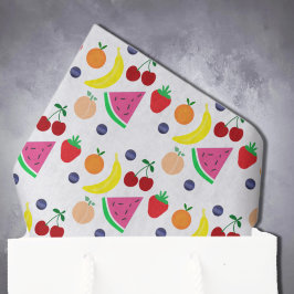 Papel De Seda Fruit Two-Tti Frutti Segundo Cumpleaños