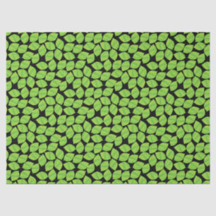 Papel De Seda Fruity Green Limes, Black Background to Personaliz