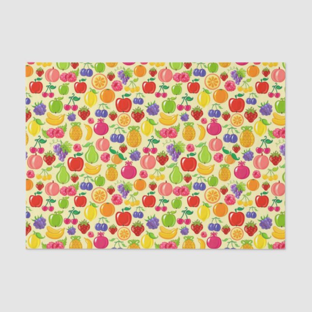Papel De Seda Fruta (Anverso)