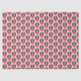 Papel De Seda Fruta de fresa de fresa Juicy Ripe