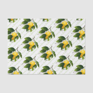 Papel De Seda Fruta de los Lemons