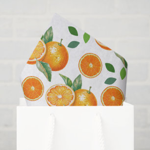 Papel De Seda Fruta de mandarina